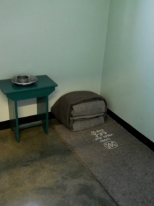 Inside Mandella's Prison Cell