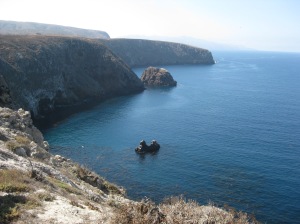View near Cavern's Point.  Channel Islands National Park. 