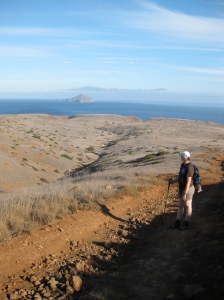 Hiking in the Channel Islands